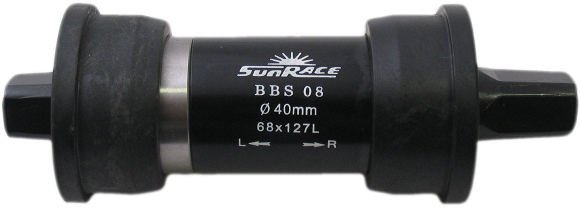 Sunrace bottom bracket 127mm Ø40 Insertcups Spieloos