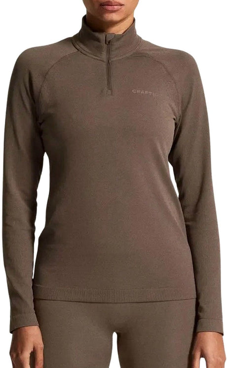 Craft active comfort ls half-zip thermo dames - maat m