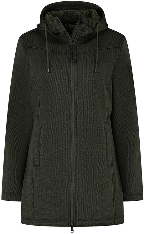 Kjelvik maartje dames outdoorvest - groen 42