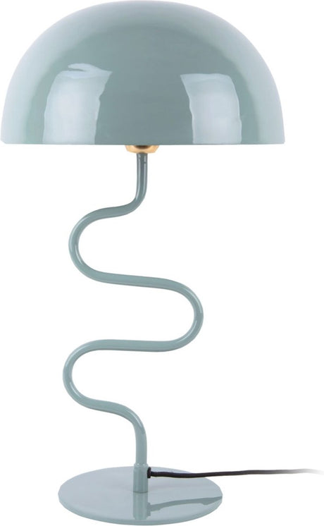 Leitmotiv tafellamp twist - blauw - 31x31x54cm - modern