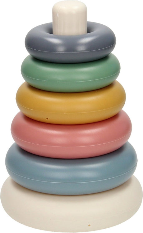Cavallino stapelringen pastelkleuren, 7dlg.