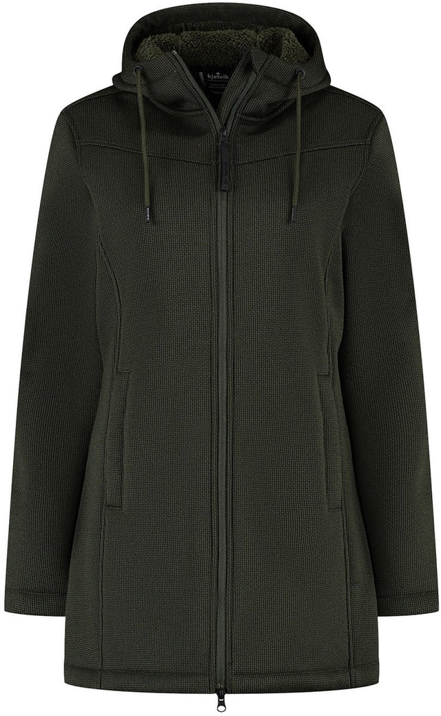 Kjelvik maartje dames outdoorvest - groen