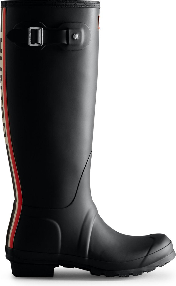 Hunter womens original tall tri colour logo backstrap boot dames regenlaarzen - maat 39