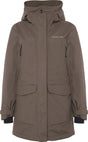 Didriksons felia wns parka dames outdoorjas - mocha brown
