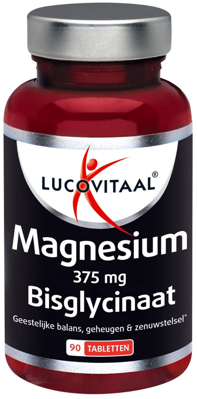 Lucovitaal magnesium 375 mg bisglycinaat 90 tabletten