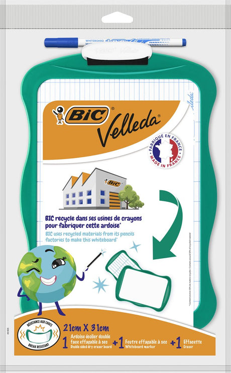 Velleda whiteboard recy 21x31 incl marker+wisser