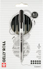 Sakura gelly roll retractable classic set 10 (zwart)