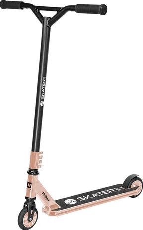 Rebel electro rebel zab0120g - ‘skater pro‘ freestyle stuntstep, goud