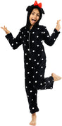 Folat onesie minnie mouse kind zwart - maat 152 164