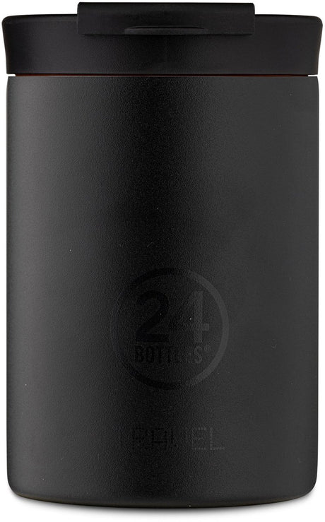 24bottles 24 bottles travel tumbler tuxedo black 350ml rvs thermosbeker duurzaam