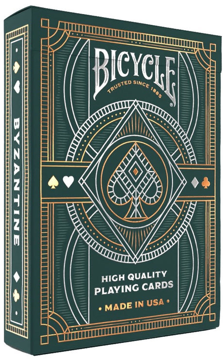 Bicycle byzantine - premium speelkaarten - poker - creatives