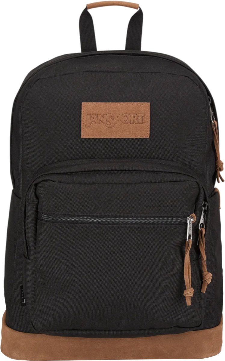 Jansport right pack premium backpack, unisex, zwart, rugzak, maat: one size