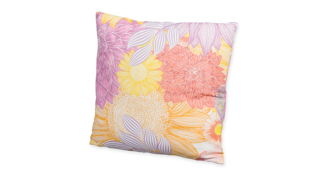 Katoenen kussen bloemen 40x40cm multicolour flowers