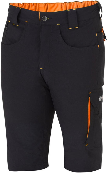 Sparco korte werkbroek tech light laredo - oranje - maat m