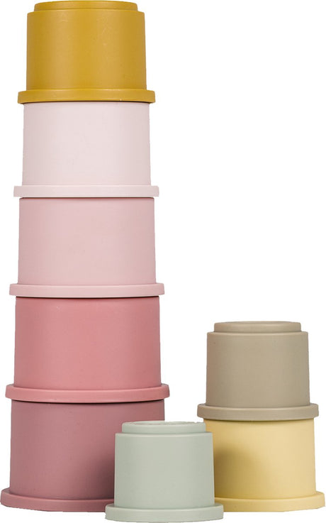 Little dutch stapelbekers roze
