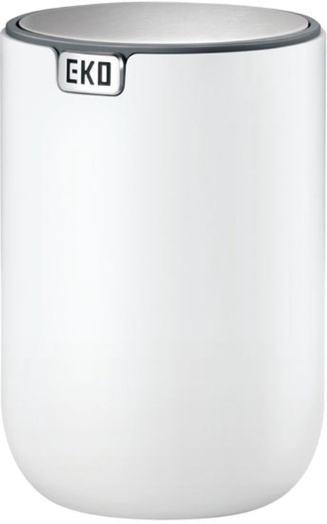 Eko - fandy tafelprullenbak 2,2 liter - wit - kunststof