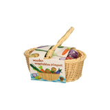 Pic wooden vegetables in picnic basket 11dlg.