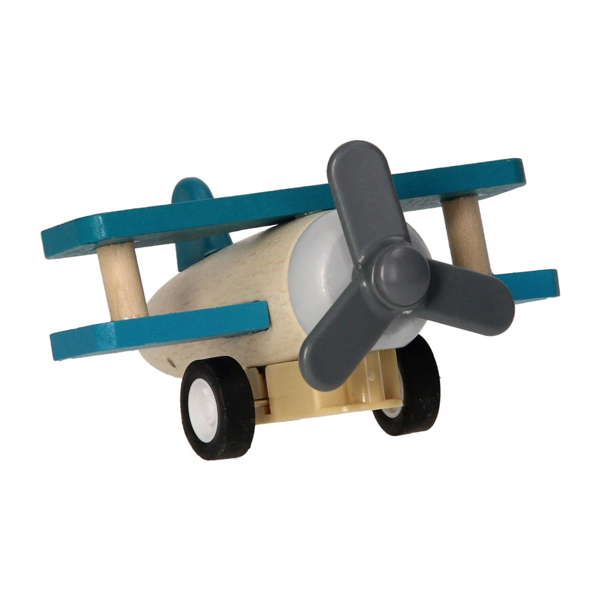 Wooden double deck plane