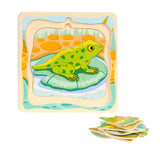 Topbright leet Puzzle Zyklus Frog