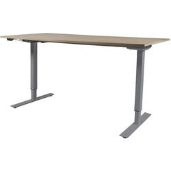 Zit-sta-bureau schaffenburg lectro basic 160x180 kersen licht alu