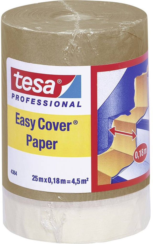Tesa 04364-00001-01 afdekpapier easy cover lichtbruin (l x b) 25 m x 18 cm 1 stuk(s)