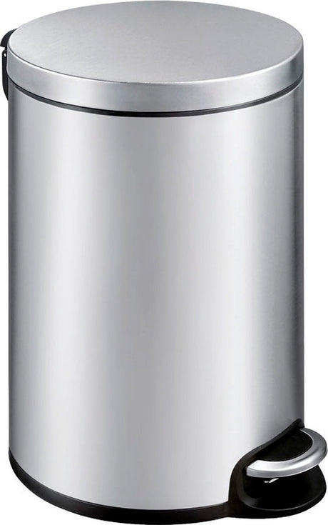 Eko - serene pedaalemmer 20 liter - stainless steel plastic - mat rvs - prullenbak