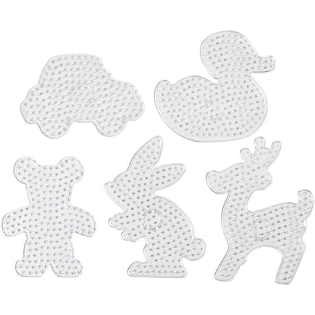 Creativ company https: www.cchobby.nl onderplaat-teddybeer-auto-rendier-eend-en-konijn-afm-16x19-5-19x24-cm-jumbo-helder-5-stuk-1-doos