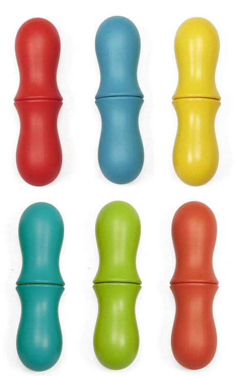 Kikkerland maiskolfhouder - groetenhouder - set van 6 - in verschillende kleuren - handige accessoires voor bbq en diners