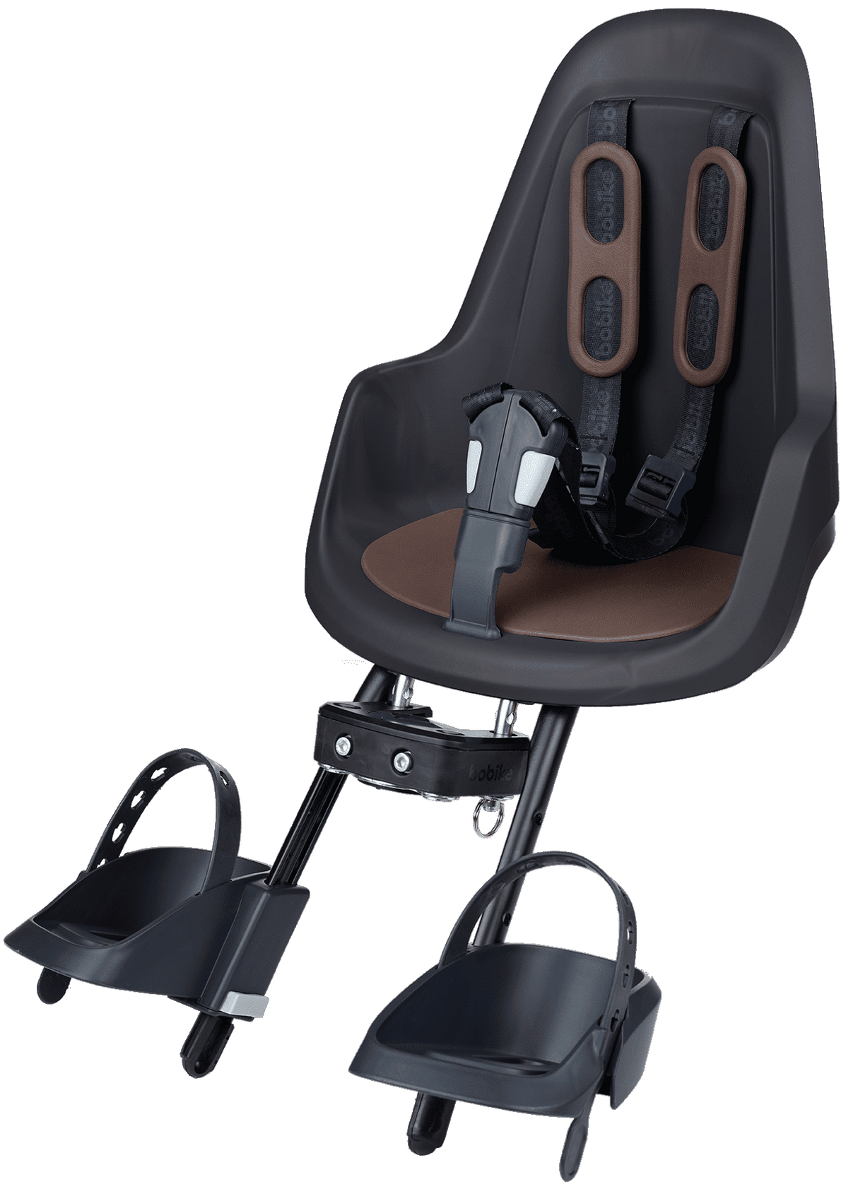 Bobike kinderzitje voor one mini eco - black brown