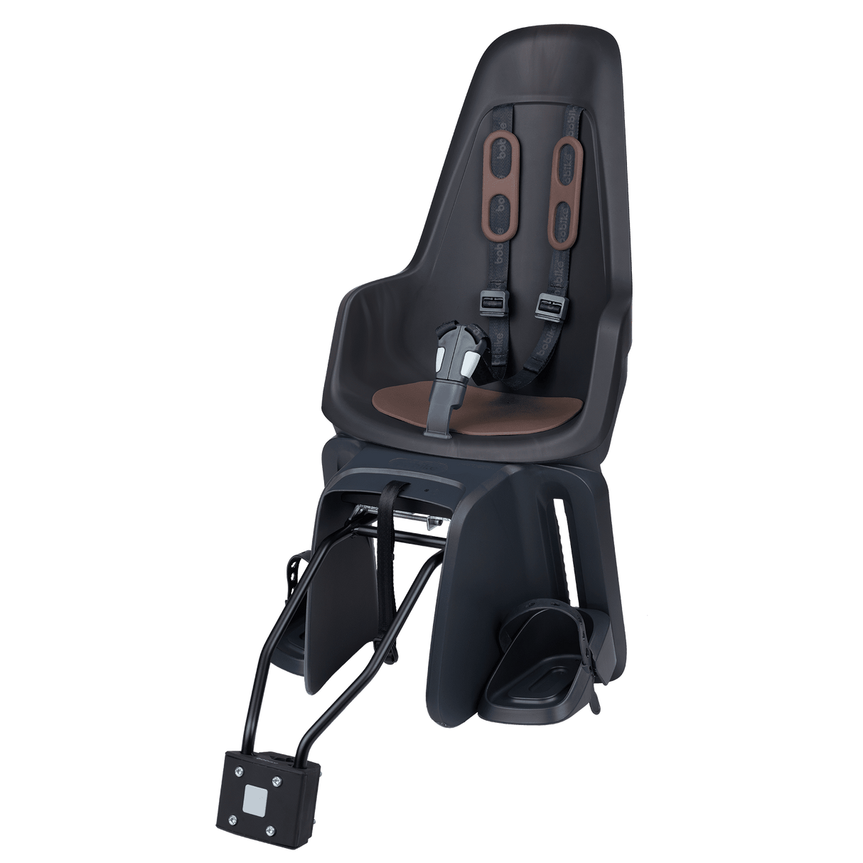 Bobike Child siège derrière un avec un cadre de confirmation de porteuse Black Brown