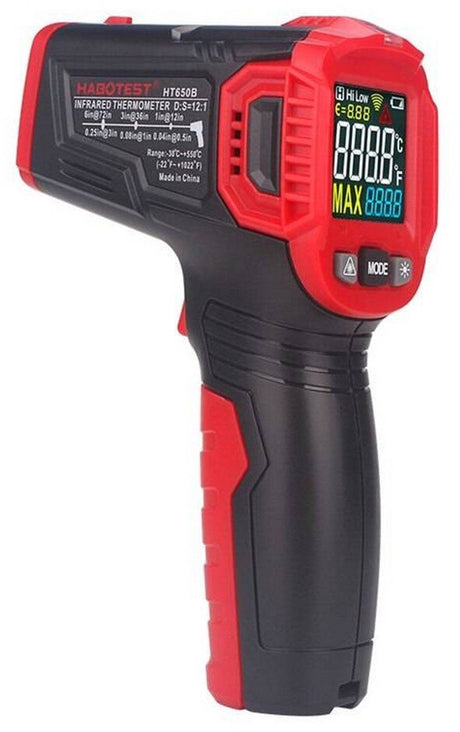 Habotest non-contact laser thermometer ht650b