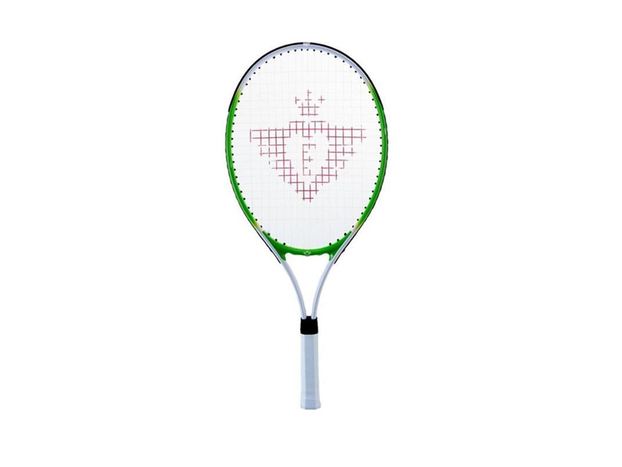 Engelhart tennisracket met hoes en 2 ballen - groen