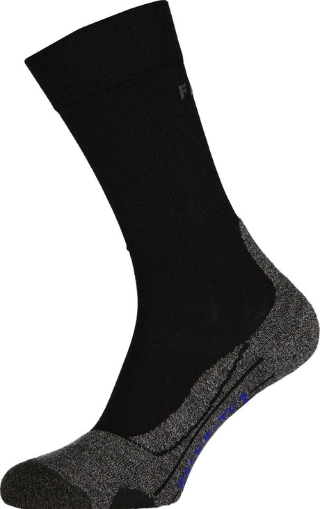 Falke tk2 cool anti-blaar dik lyocell functioneel materiaal wandelsokken heren zwart - maat 46-48