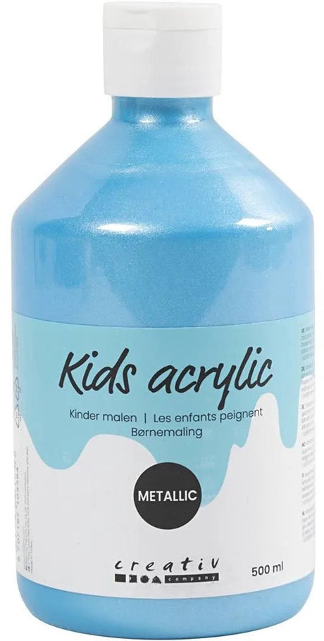 A-color metallic acrylverf, lichtblauw, 03- metallic, 500 ml