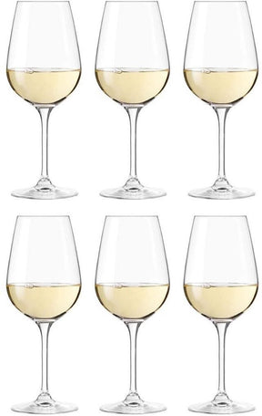 Leonardo tivoli witte wijnglasglas 450ml - set 6