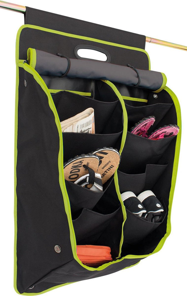 Eurotrail tentorganizer oxford large - black lime