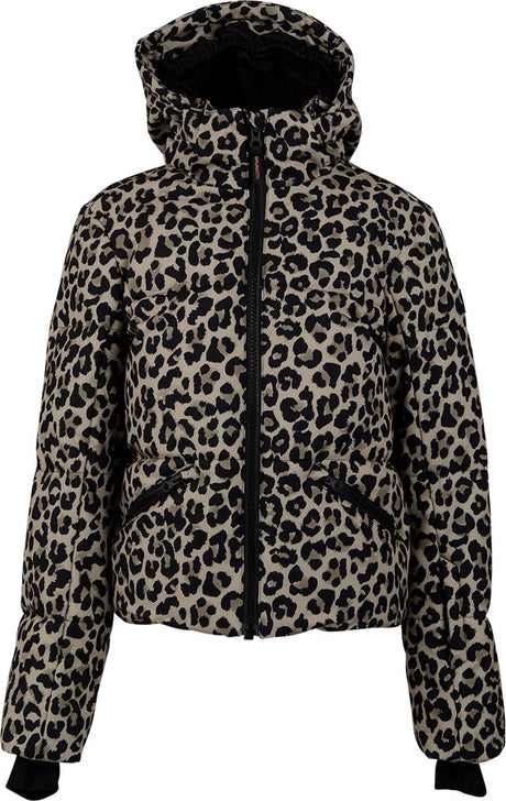 Brunotti fiasky-print meisjes ski jas | wild thing fungi 164