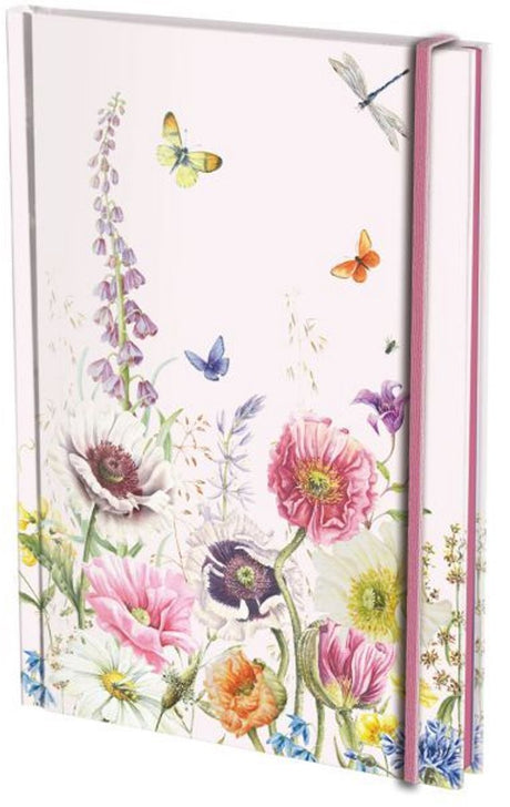 Bekking blitz notitieboek a5, harde kaft: wild flower field, janneke brinkman-salentijn