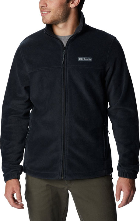 Columbia steens mountain™ full zip 2.0 fleece jas heren - fleece vest met volledige ritssluiting - maat m - zwart