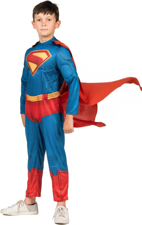 Rubies france - deluxe superman-kostuum - 122 128 (7-8 jaar) 122 128