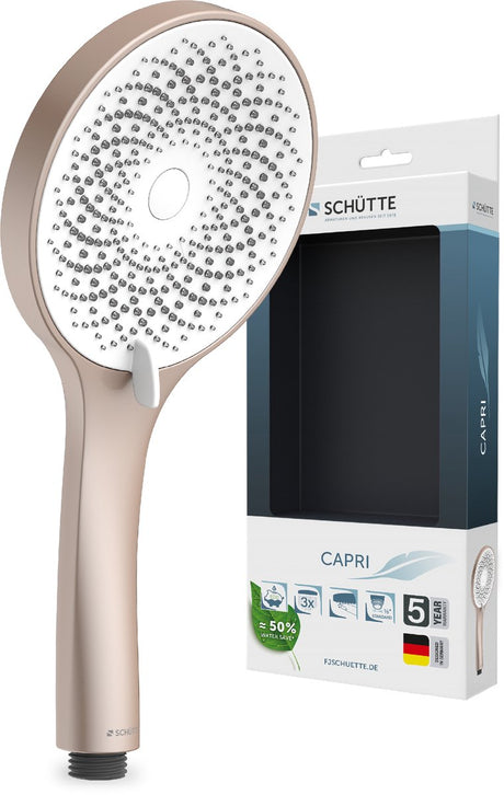 Schütte capri handdouche - rosé mat wit
