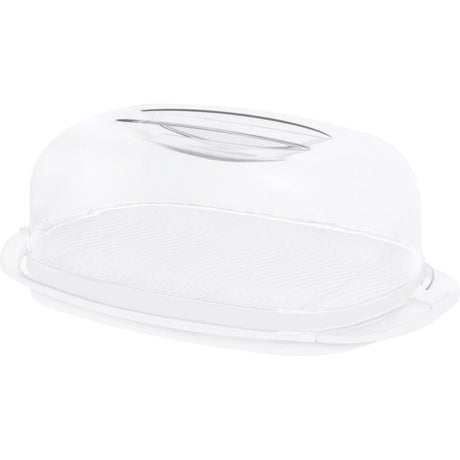 Rotho fresh kaasdoos 29x17x10.5 cm wit transparant