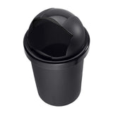 Rotho roll bob afvalemmer 30l zwart