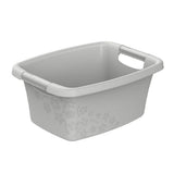 Rotho flowers wasmand 12l cool grey