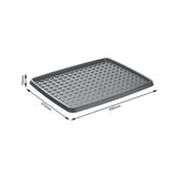 Rotho drops schoenenmat 48x48 cm antraciet