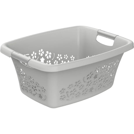 Rotho flowers wasmand 25l cool grey