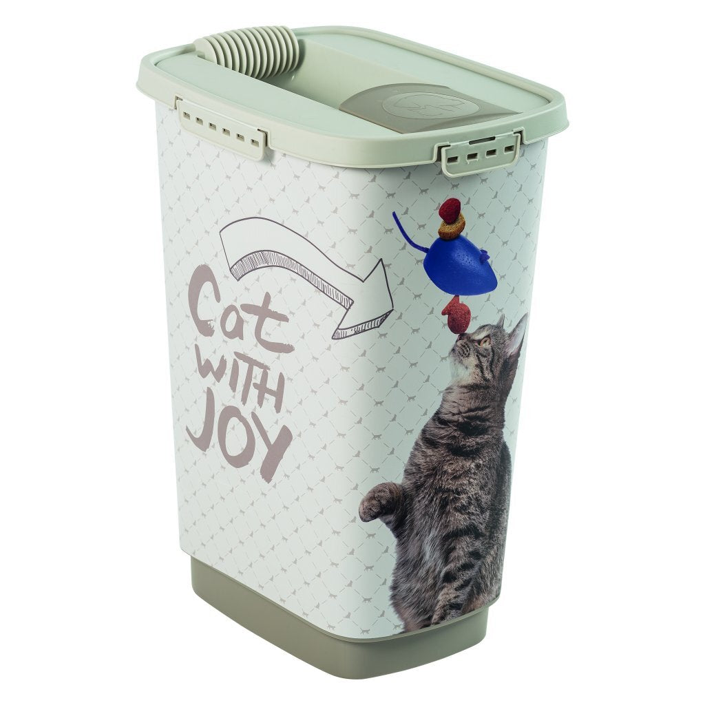 Rotho Cody Cat Pet Food posoda 25l Cappuccino pesek