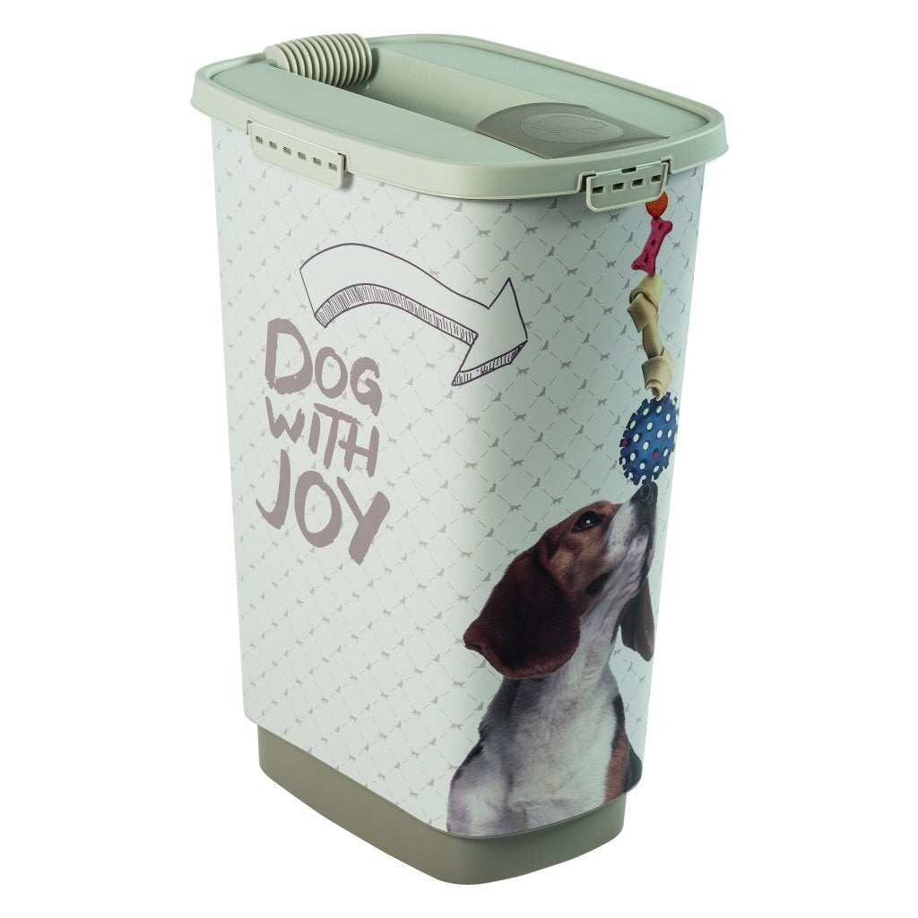 Rotho Cody Dog Pet Food posoda 50l Cappuccino pesek