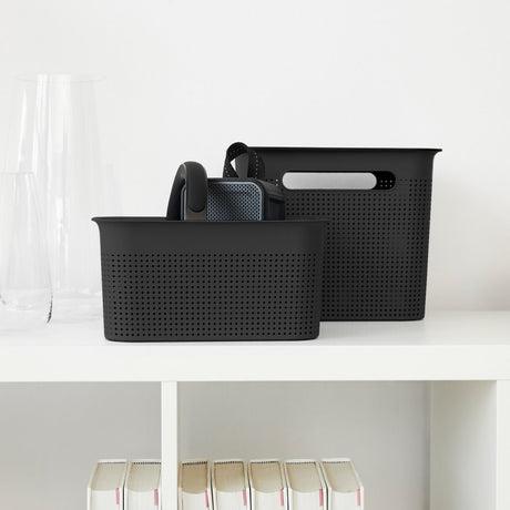 Rotho brisen opbergmand 26.2x18x13 cm 4.5l antraciet