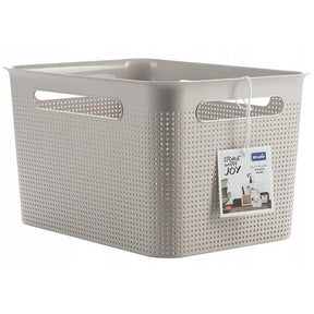 Rotho brisen opbergmand 36x26,2x21,1 cm 16l cappuccino